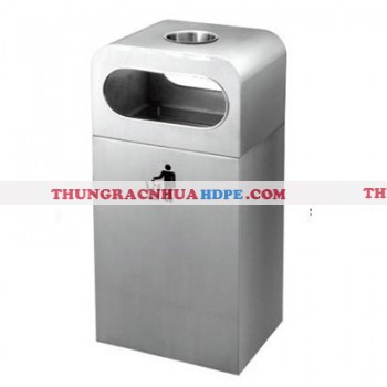 Thùng rác inox 304 loại lớn