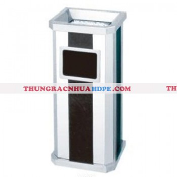 Thùng rác bằng thép phun sơn