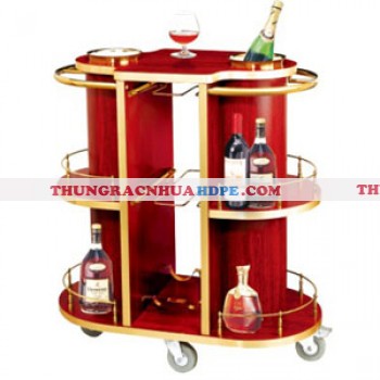 Xe đẩy phục vụ rượu di động WY-13A
