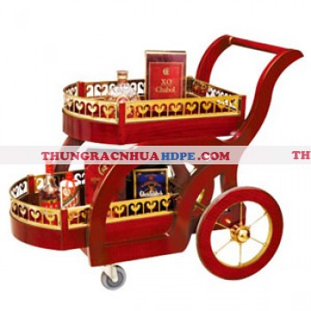 Kệ trưng bầy rượu bằng gỗ đẹp WY-68