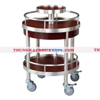 Kệ để rượu di động 2 tầng loại nhỏ WY-56