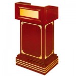 Bục phát biểu phòng họp bằng gỗ 