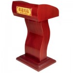 Bục phát biểu làm bằng gỗ