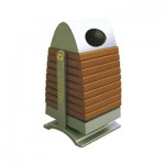 Thùng rác cách điệu