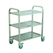 Xe đẩy thức ăn phục vụ nhà hàng bằng inox