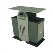 Thùng rác đôi ngoài trời