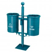 Thùng rác treo đôi ngoài trời