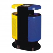 Thùng rác treo ngoài trời có nắp che