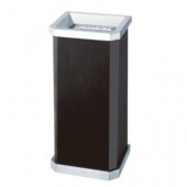 Thùng rác phun sơn chữ nhật có gạt tàn thuốc