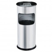 Thùng rác có gạt tàn tròn