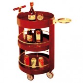 Xe để rượu hình tròn bằng gỗ 3 tầng WY-18B