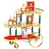 Kệ bày rượu có bánh xe loại cao cấp WY-34