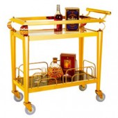 Xe phục vụ rượu inox vàng WY-47