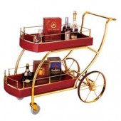 Xe để rượu đẹp có bánh xe 