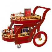 Kệ trưng bầy rượu bằng gỗ đẹp WY-68