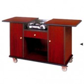 Tủ bếp di động cao cấp bằng gỗ 